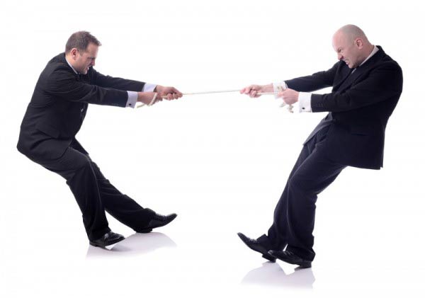 Image result for two man business fighting