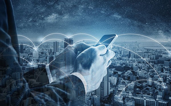 Business Network, Blockchain Technology, Internet Connection And