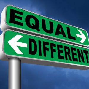 Equal and Different signs