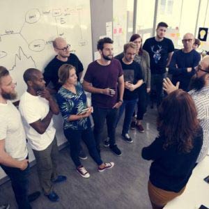 Start up Business Team Brainst