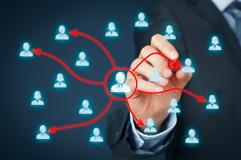 Digital drawing of delegation