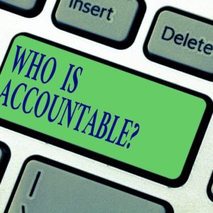 Who is accountable keypad