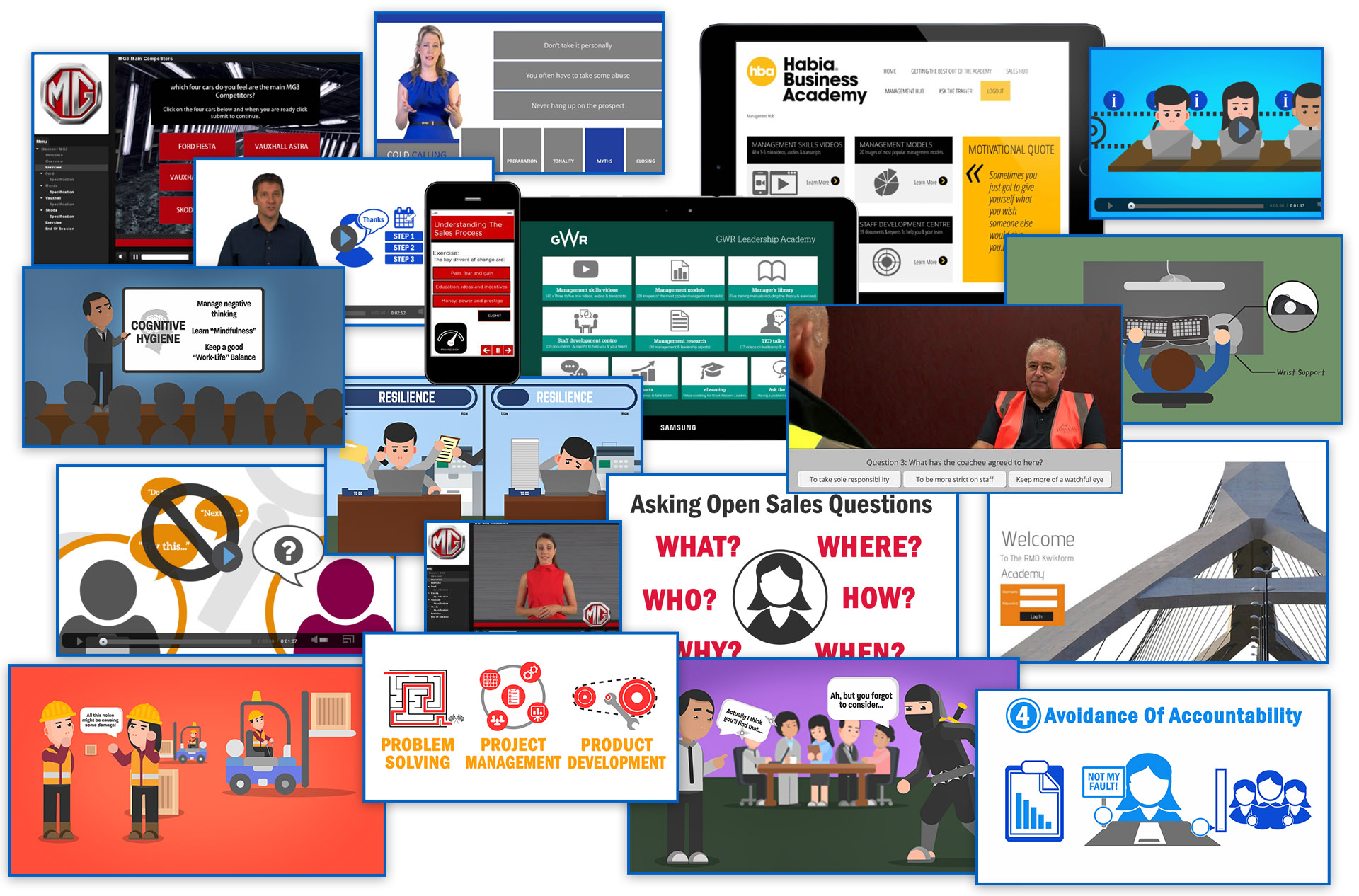 Screenshoot collage