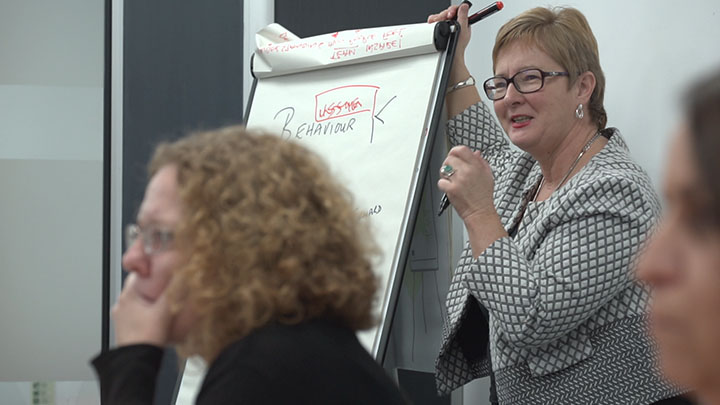 MTD facilitator developing some managers
