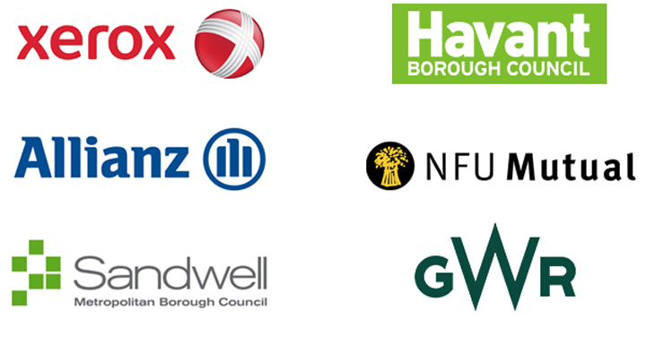 training collage of our leadership programme clients