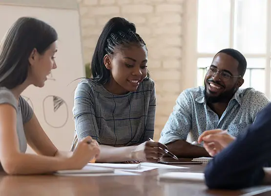 Etnic female teacher