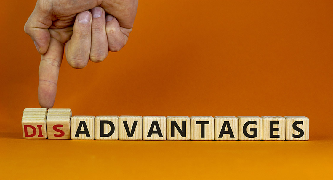 disadvantages cubes