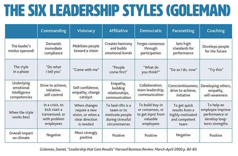 Visionary Leadership Style