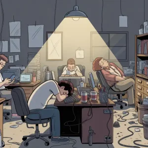 boring office work