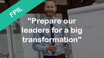 Prepare our leaders for a big transformation case study