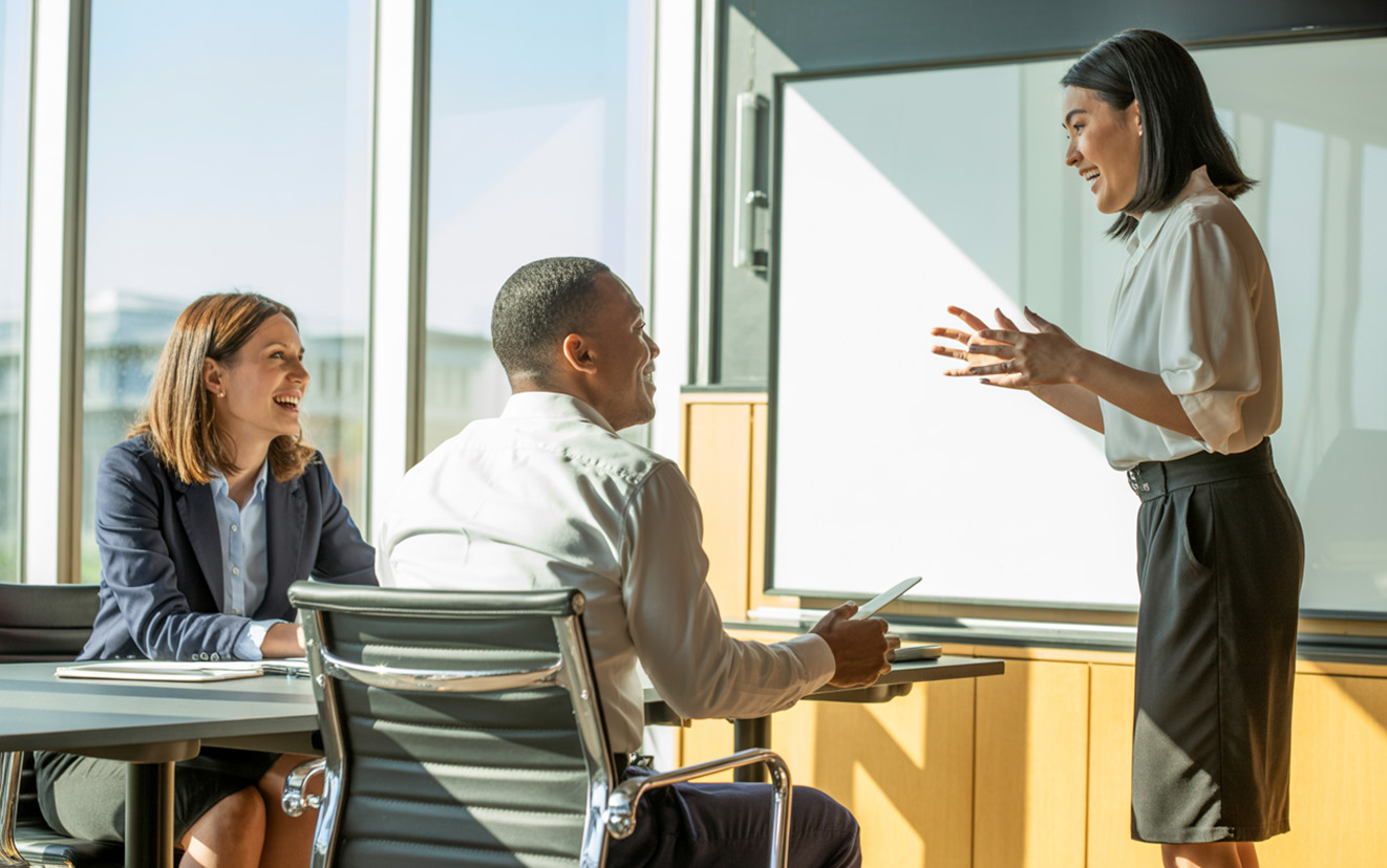 Two managers being developed